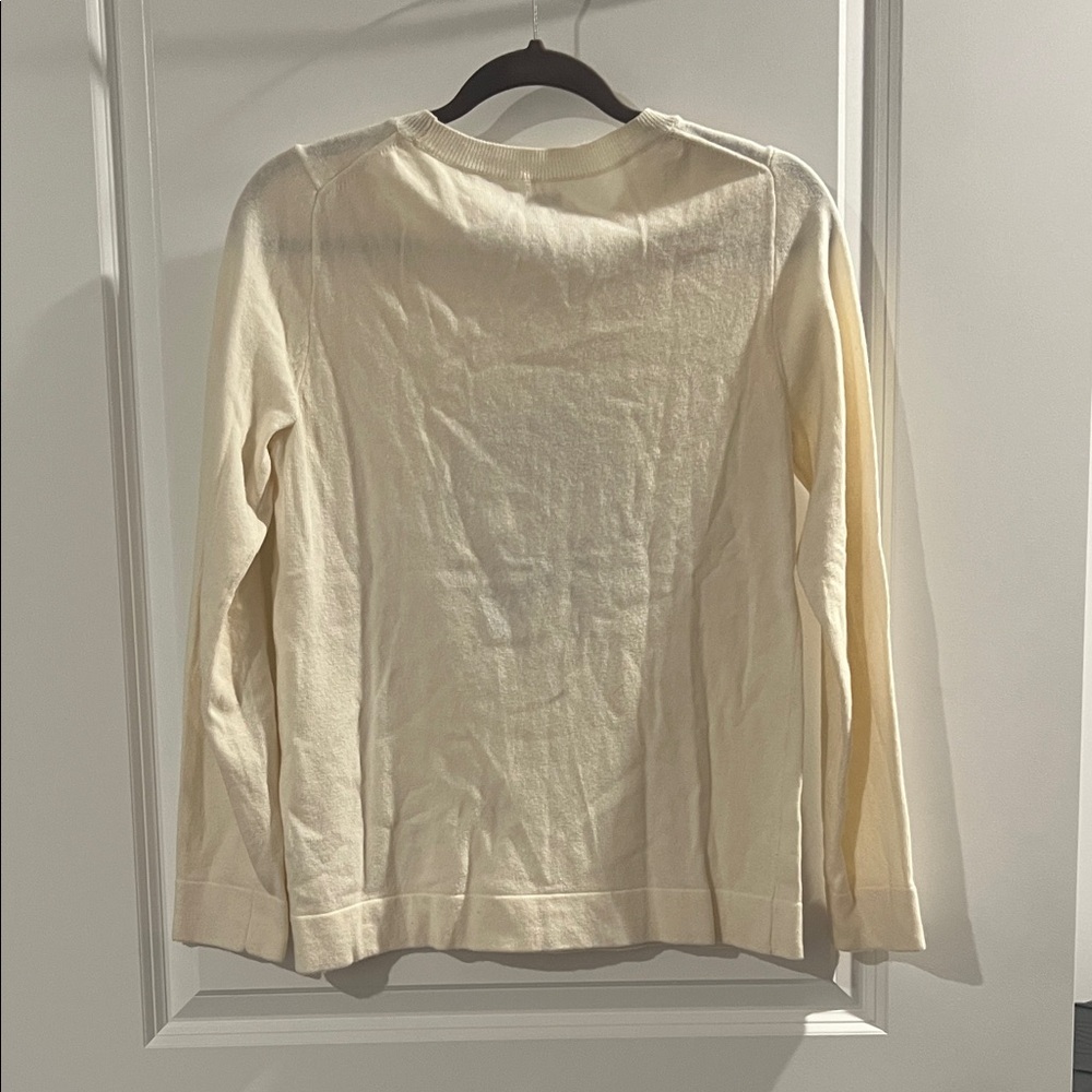 Cream Crewneck Sweater - Picture 4 of 5